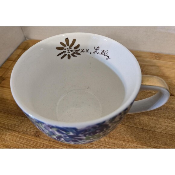 Lilly Pulitzer Coffee/Tea Mugs Multicolor green blue purple (set of 3) - Picture 6 of 10